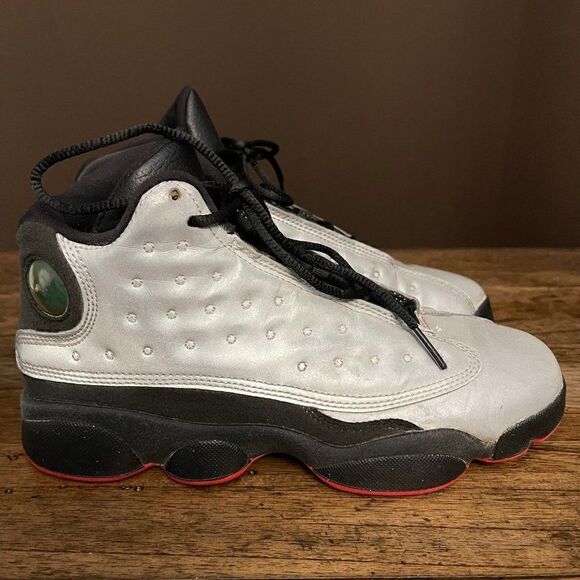 2014 Air Jordan 13 Retro Premium GS 'Reflective Silver' - Picture 10 of 11